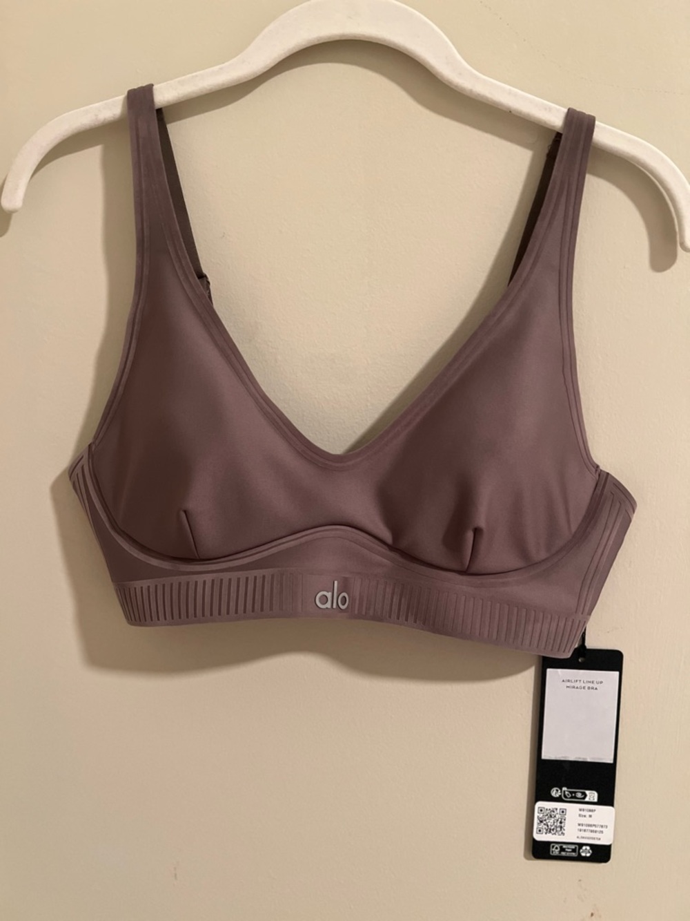 Airlift Line Up Mirage Bra in Alpine Cocoa